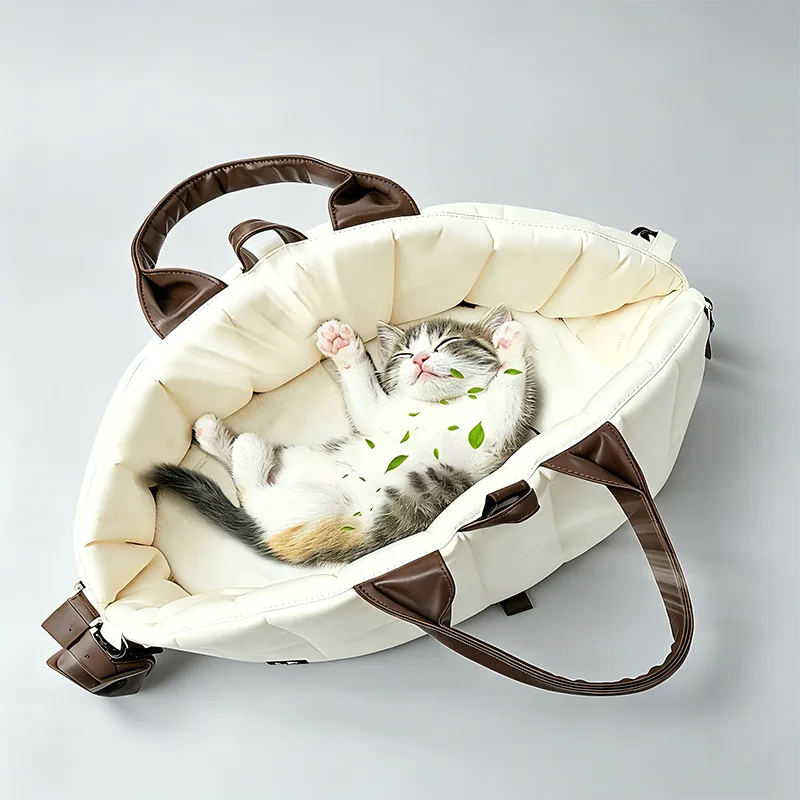 Requisitos de material para bolsas para animais de estimação.