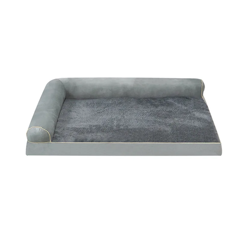 Cama para animais de estimação de veludo cristalino