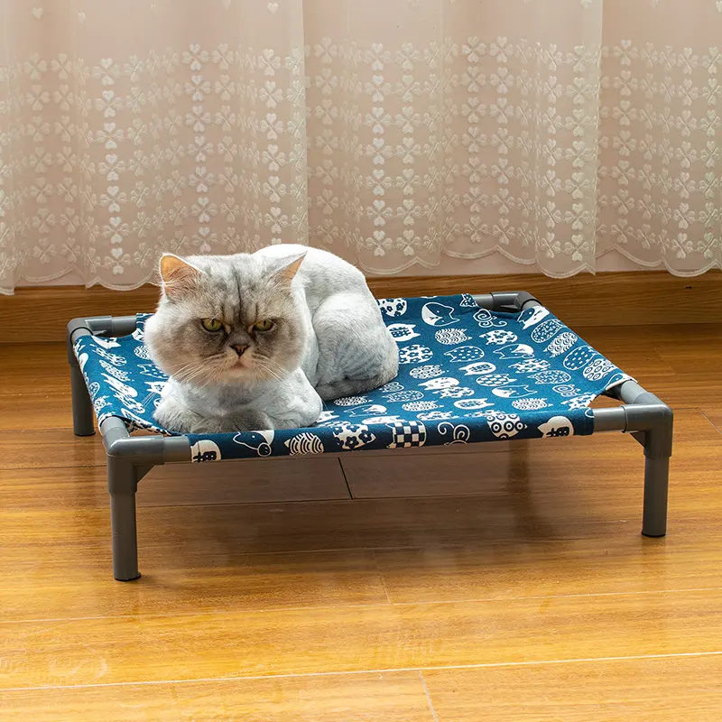 Metal Frame Elevated Pet Bed