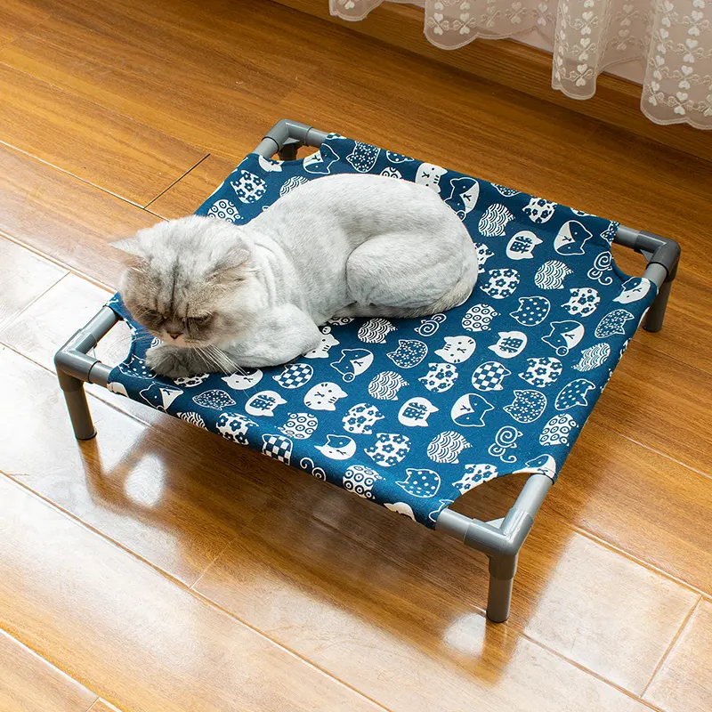 Metal Frame Elevated Pet Bed