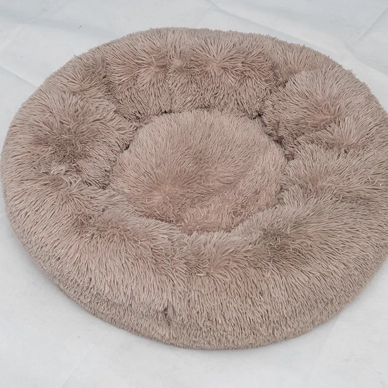 Round Padded Pet Bed