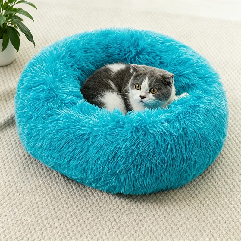 Cama para animais de estimação de veludo PV